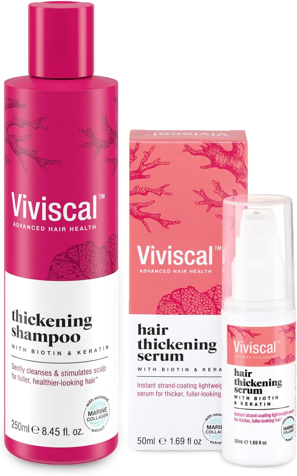 Bundle: Hair Thickening Shampoo 250ml and Serum 50ml