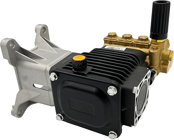Annovi Reverberi RSV4G40HD-F40EZ - 1 Hollow Shaft Replacement Residential Pump. 4000 PSI, 4 GPM, 3400 RPM. F40 Flange, Easy Start Valve, Thermal Relief, Detergent Outlet, Integrated Brass Unloader