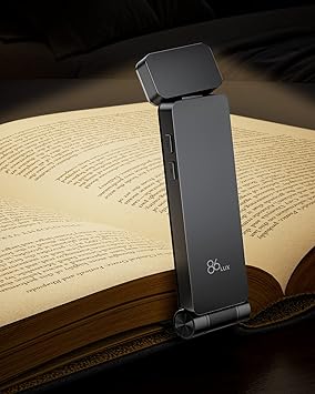 TRA-Reading Light, Rechargeable Book Light For Reading In Bed Memory Function Mini Portable Ultralight Clip On Led Bookmark Lamp Night Lovers Kids - View #8