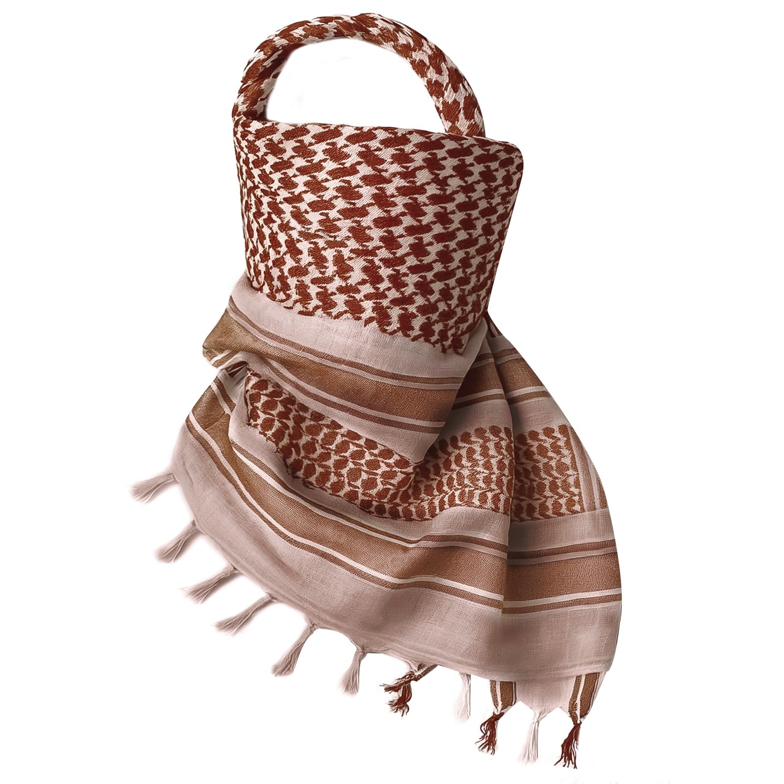 Cotton Shemagh Tactical Military Scarf Palestine Scarf for Men&Women