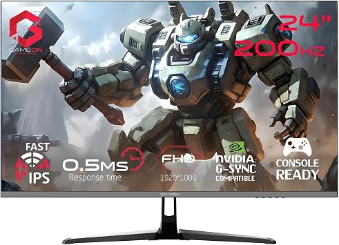 Gameon Pro GOPS24180IPS 24" IPS 0.5ms 180Hz Gaming Player Monitor