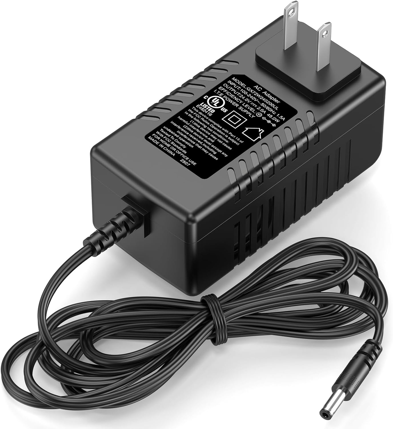 24V Leg Exerciser Charger Replacement Fit for LegXercise Ellipse Motorized Leg Assisted Movement, Power Cord AC Adapter Compatible with LEGXERCISE LEGX-013 LEGX013 Ellipse Automatic Leg Mover