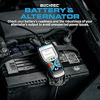 Vista 4 de BLCKTEC 420 Bluetooth OBD2 Scanner Diagnostic Tool - Vehicle Code Reader for Car - Clears Check Engine Light - Comes with Premium OBD App On IOS &