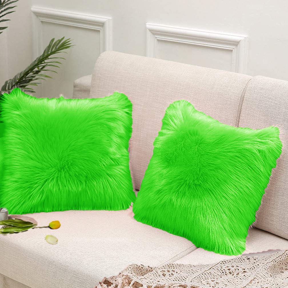 Fur Cushion Covers - Set of 2 -8
