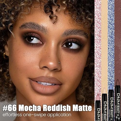 Vista 164 de evpct - Juego a granel de lápices de sombra en crema para ojos, impermeable, brillante, metálico, blanco deslumbrante, gris, plateado, negro