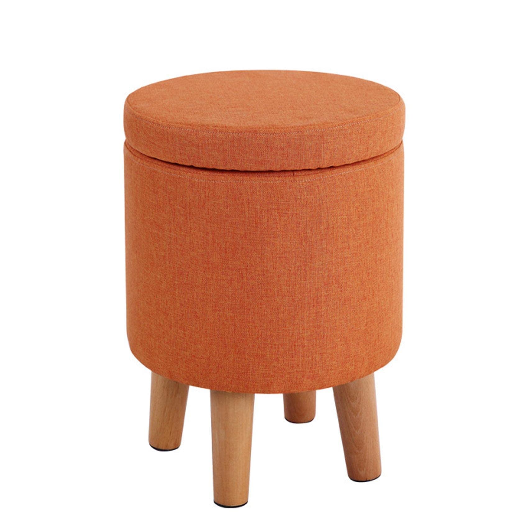 Repose-pieds poufs pour la chambre et tabouret de coiffeuse fonctionnel