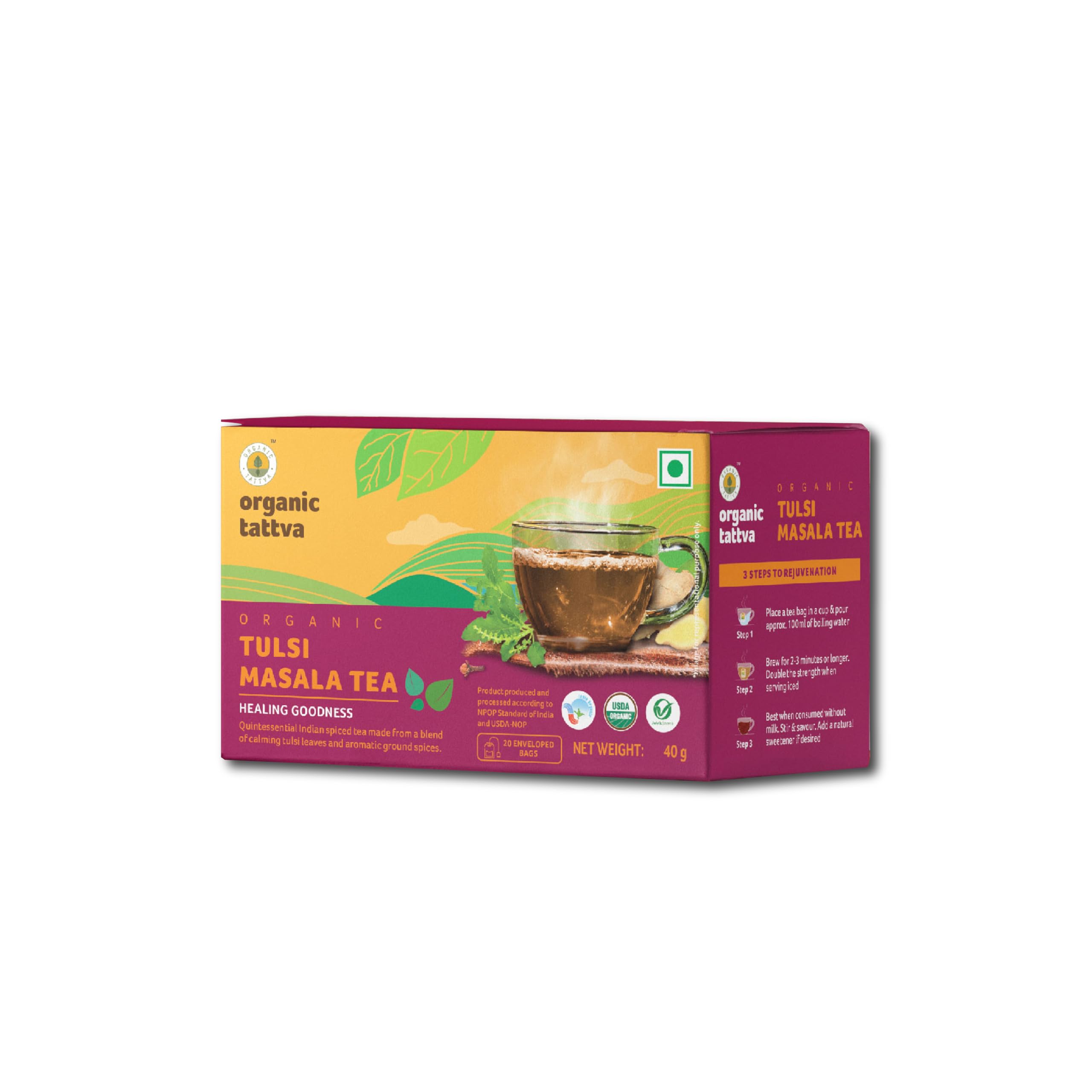 See full amazon price history chart for Organic Tattva, Organic Tulsi Masala Tea - 20 Tea Bags | with Benefits of Green Tea | Immunity Booster Organic Tattva, Organic Tulsi Masala Tea - 20 Tea Bags | with Benefits of Green Tea | Immunity Booster (B01NA0LVXG) Amazon Price History, Amazon Price Tracker