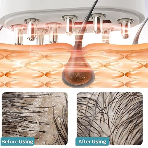 Miniatura 8 de Opuscalp Viva - Masajeador avanzado para el cuidado del cuero cabelludo, cepillo de champú eléctrico para el cuero cabelludo, cepillo masajeador