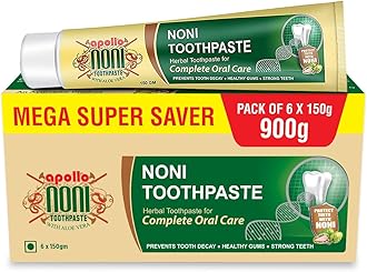 Toothpaste For Complete Oral Care | Herbal Toothpaste For Prevents Tooth Decay, Healthy Gums, Strong Teeth, Teeth Whitening - 150gm X 6 | 100% Natural | Sls Free Toothpaste