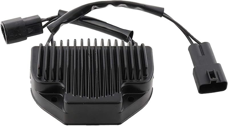 DB Electrical AHD6028 New Voltage Regulator Rectifier 12-Volt 74631-04 Compatible with/Replacement for Harley Davidson Dyna Models | OEM replacement, fits FXD Dyna Super Glide 2004-2005, replaces Arrowhead AHD6028 HARLEY-DAVIDSON 74631-04, 12 Volt, 230-22137