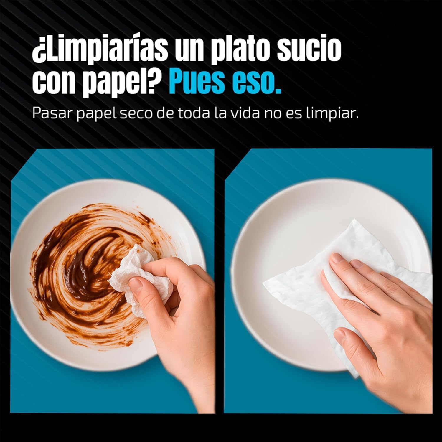 Papel Higiénico Húmedo Biodegradable EXTRA Grande y Resistente – 3pack 144 Toallitas Humedas XL 18×18 cm, 99% Agua, Aloe & Vitamina E, 0% Alcohol, Resistentes y Desechables por el WC