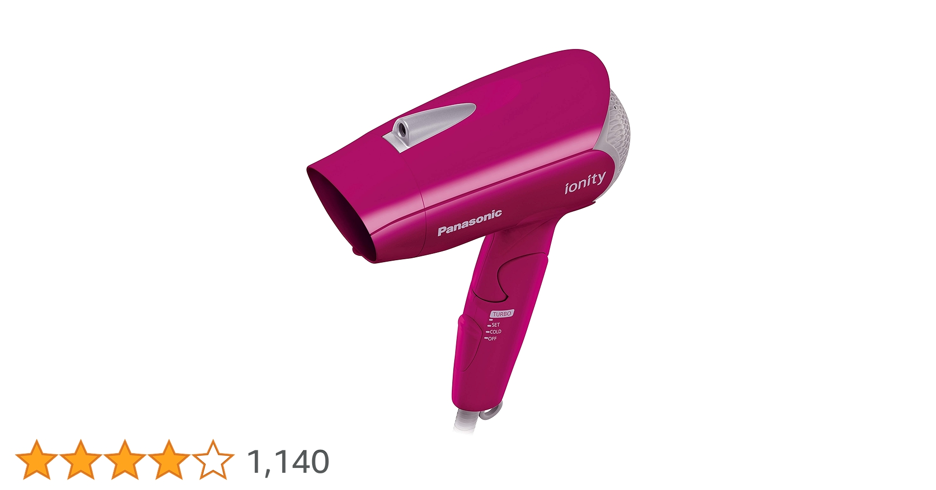 Amazon | パナソニック ヘアドライヤー イオニティ ビビッドピンク EH