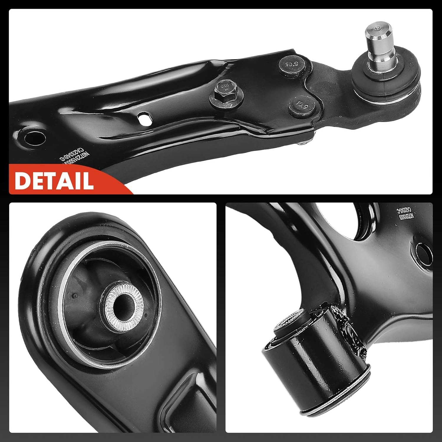 A-Premium 2 x Front Lower Control Arm with Ball Joint & Bushing, Compatible with Kia Soul 2014-2019, Soul EV 2015-2019