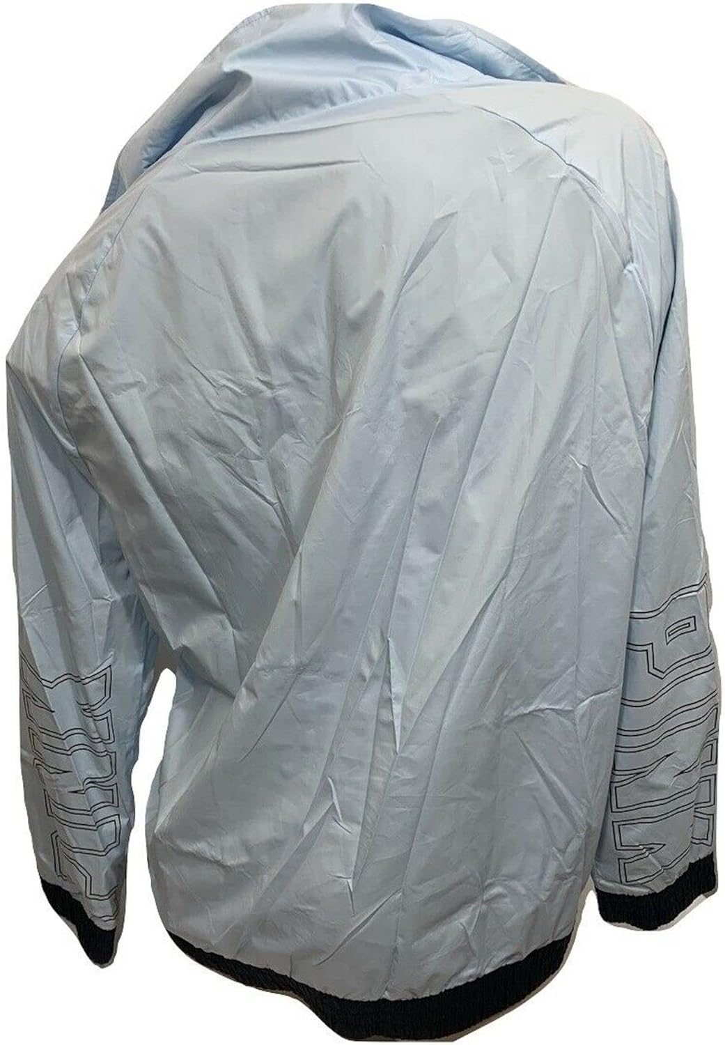 Pink Anorak Windbreaker Jacket Full Zip Color Blue Size