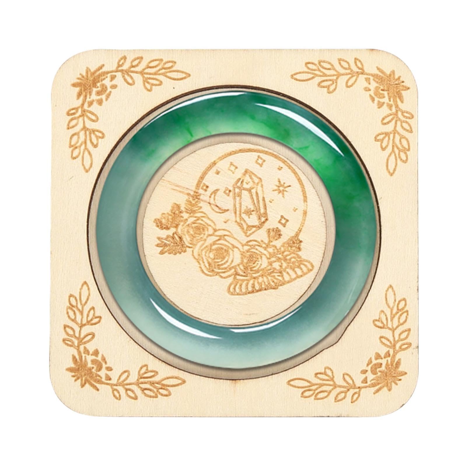 Dickly Espositore per braccialetti di gioielli Organizzatore di stoccaggio di gioielli Appendiabiti per collane Supporto per bracciale in legno per orologio, 5 livelli
