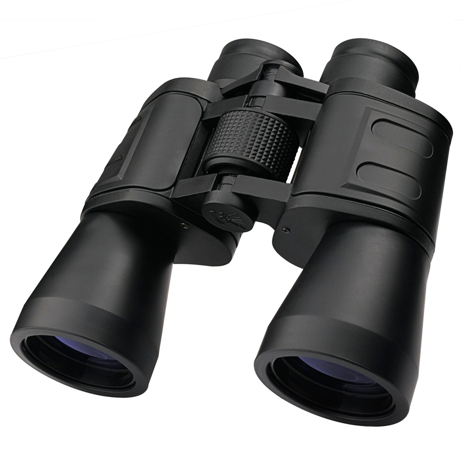 Full-size Binoculars for Adults, 10x50 Powerful HD Folding Binocular with Durable and Quick Focus for Bird Watching Hunting Sightseeing Stargazing Sporting Games, with Carrying Pouch and Strap (30 OZ)