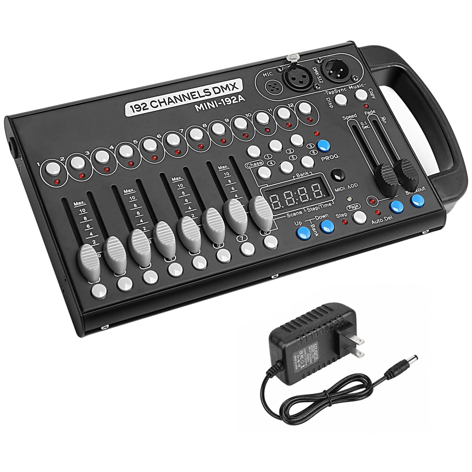 Amazon.co.jp: DMXコントローラー - LEDライト用192チャンネルDMX
