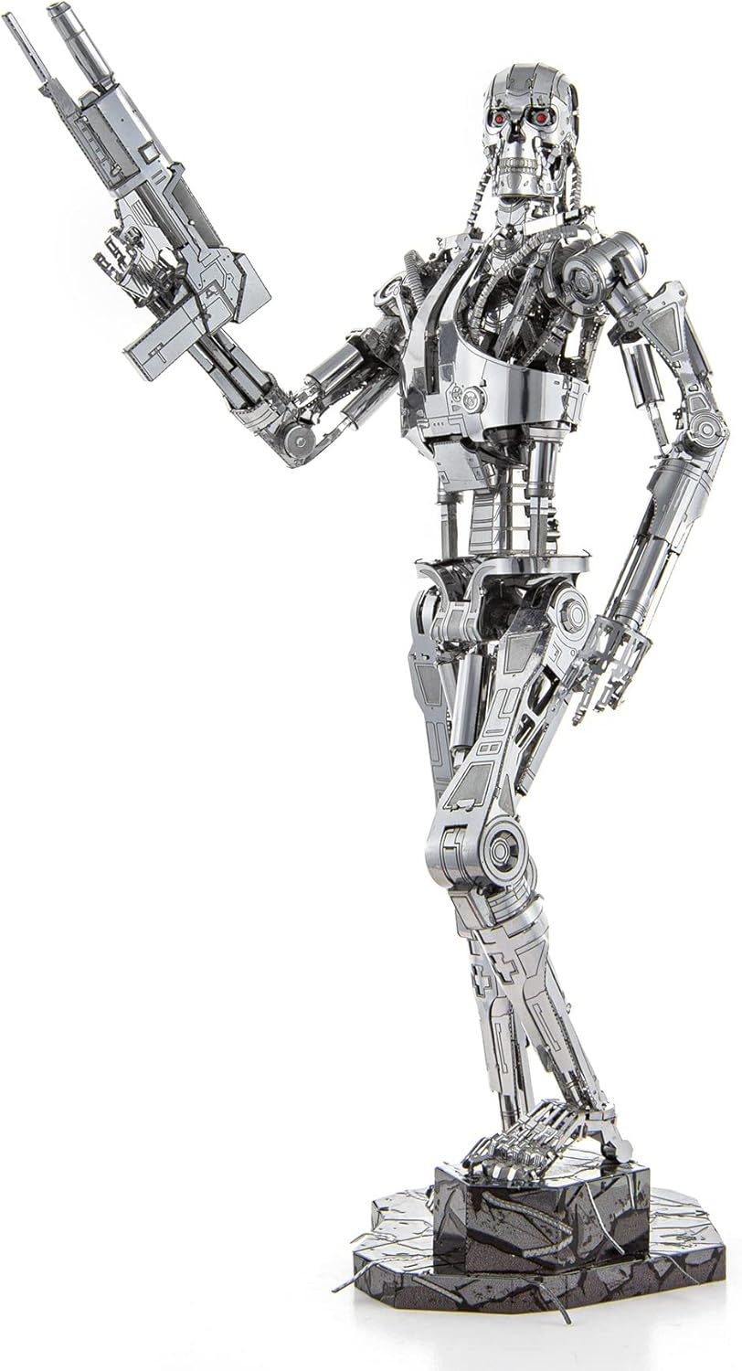 Metal Earth Fascinations Premium Series The Terminator T-800 Endoskeleton 3D Metal Model Kit