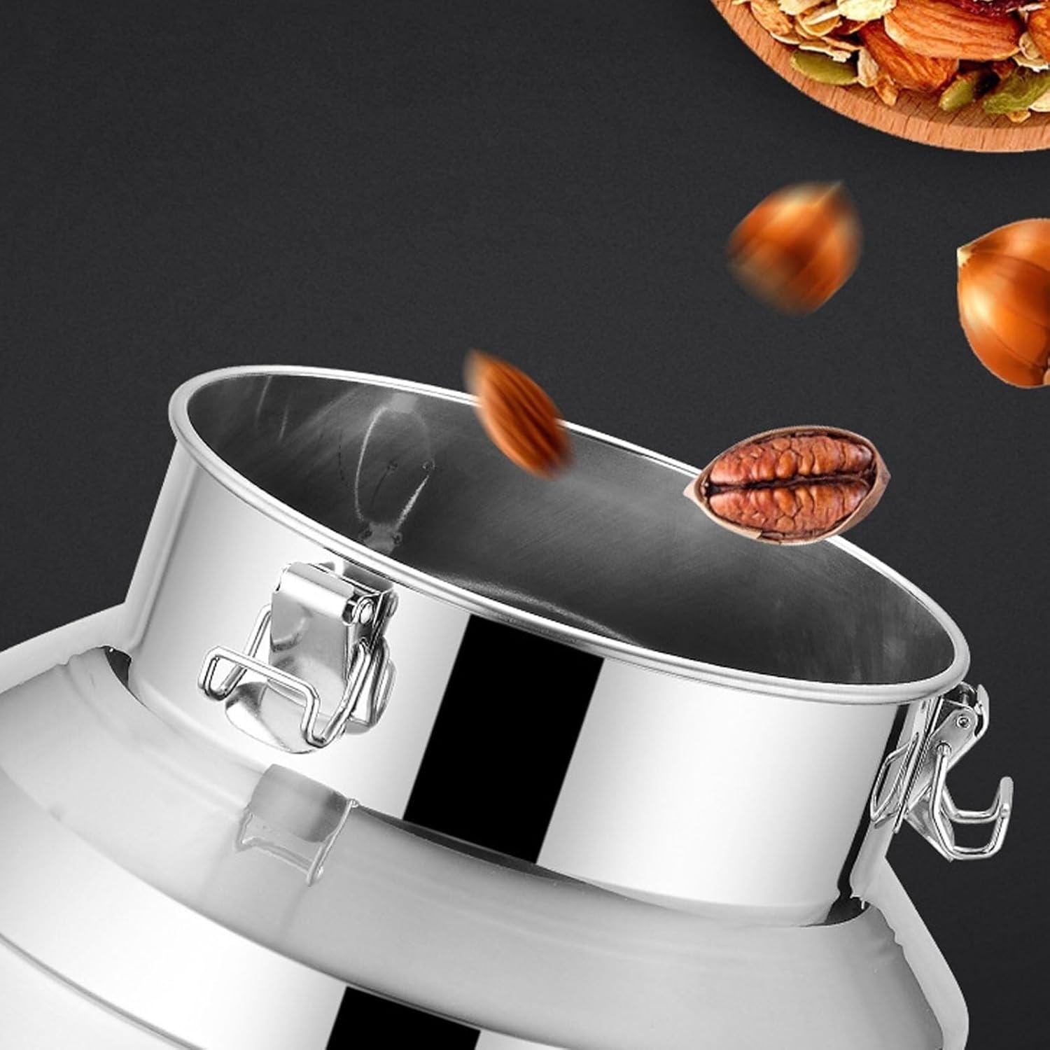 Milk Can Milk Bucket 304 Stainless Steel Milk Can Milk Bucket with Sealed Lid Wine Pail Bucket for Milk Wine Milk Transport Can Milk Jug (Silver 25L)