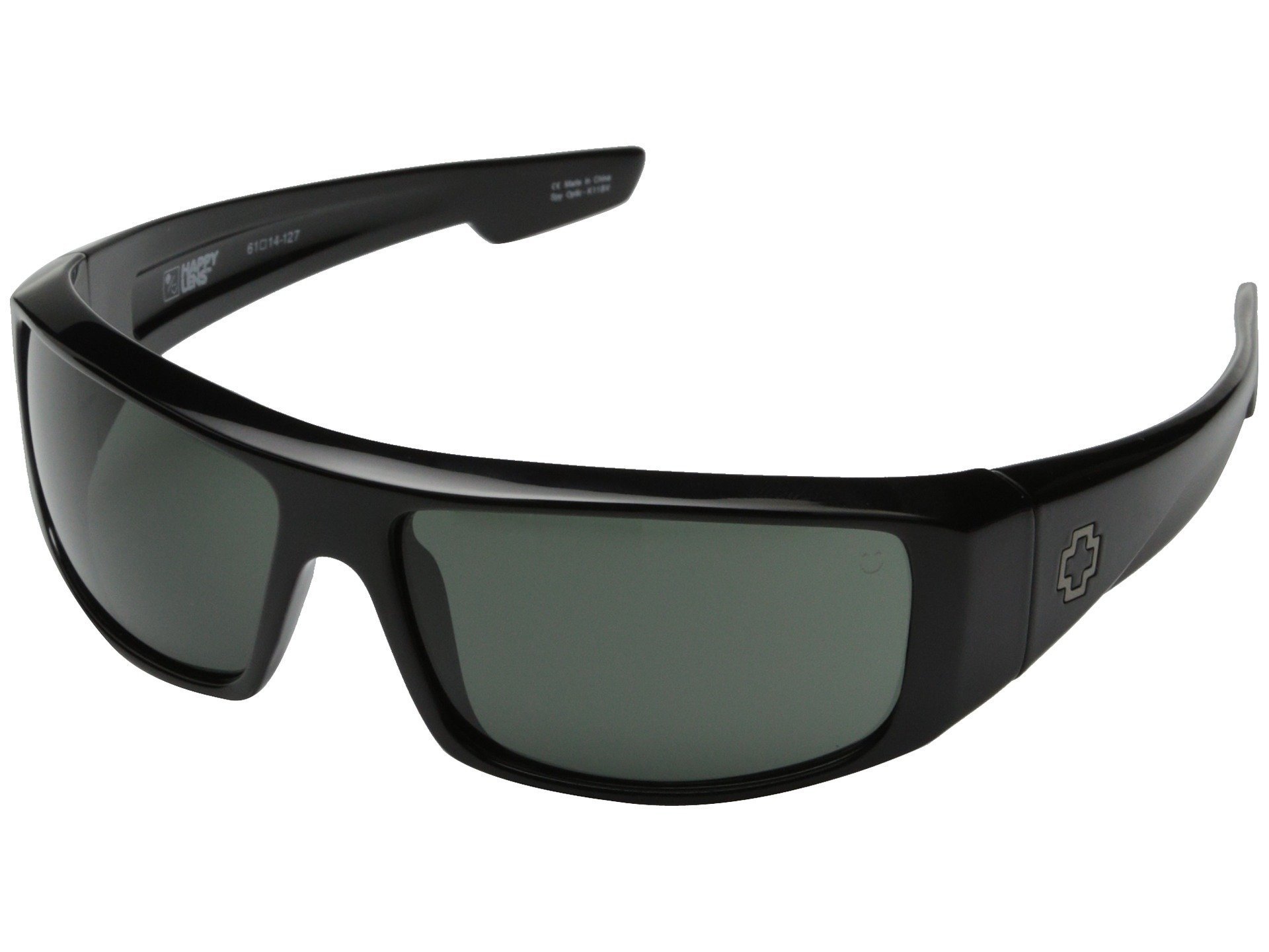 SPYLogan Sunglasses Shiny Black/Grey, One Size