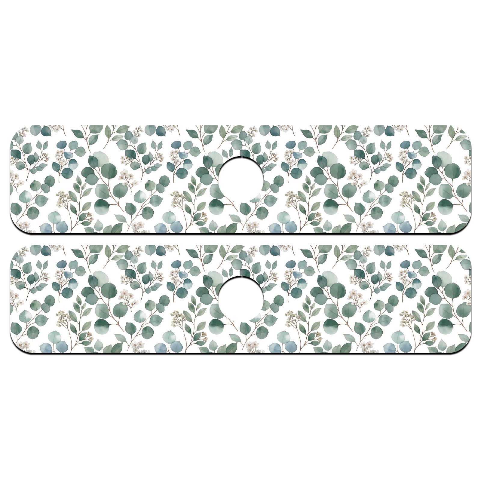 Alfombrilla para fregadero de cocina que elimina charcos de agua y humedad junto al grifo, x2