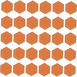 CIYODO 80 Pçs Mini Tijolos Adornos Para Mesa De Miniatura Casa De Bonecas Brinquedo De Fadas Tijolos Falsos Jardim De Fadas Brinquedo De Tijolo Mini Tijolos Argila Marrom Tijolo Em