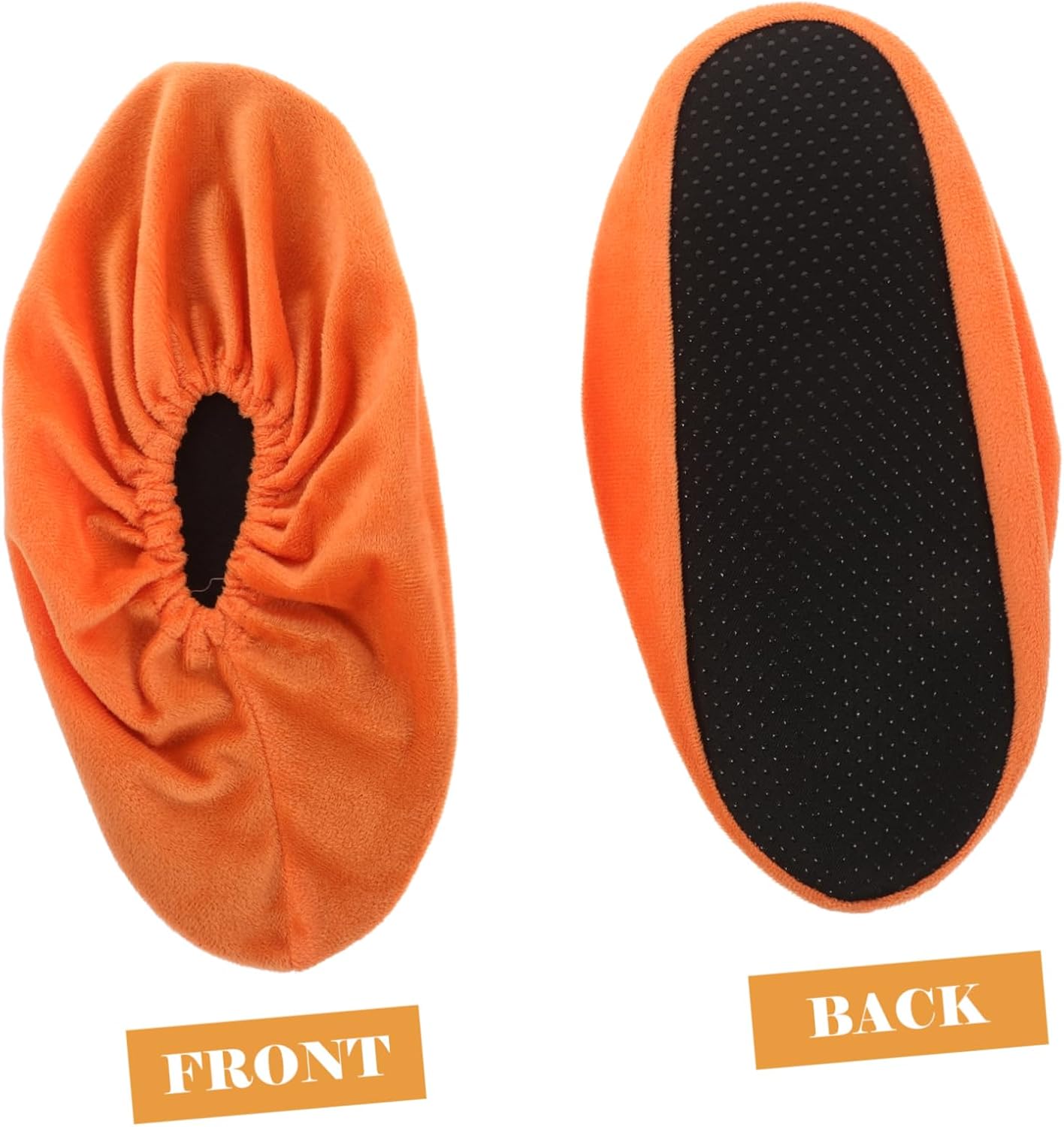 2 Pairs Indoor Bowling Shoe Covers Reusable Non Slip Lint Covers Soft Breathable for Comfort Durable Household Shoe Protector for Adults