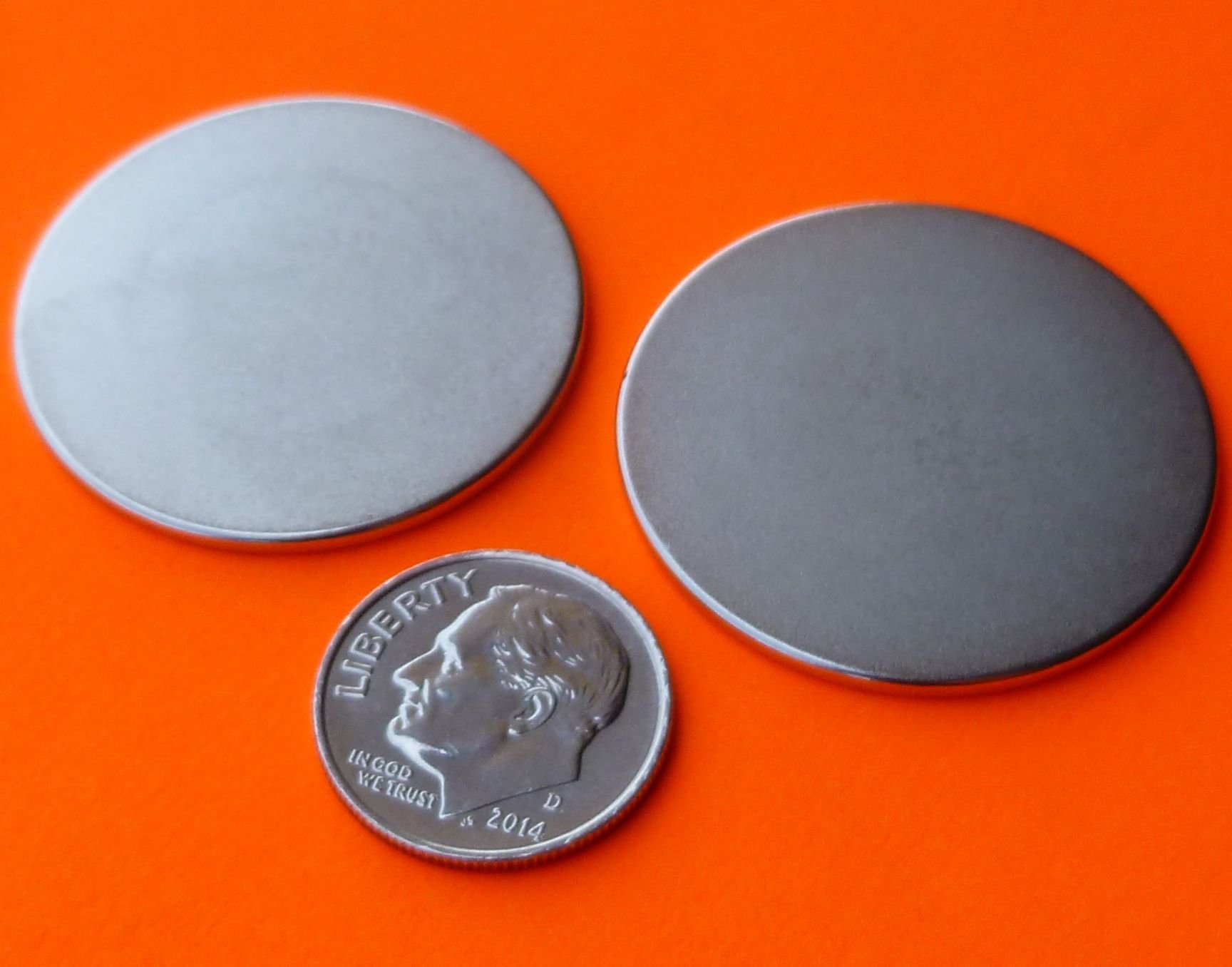 Rare Earth Neodymium Magnets 1/4 In X 1/16 In Discs - Foto 2
