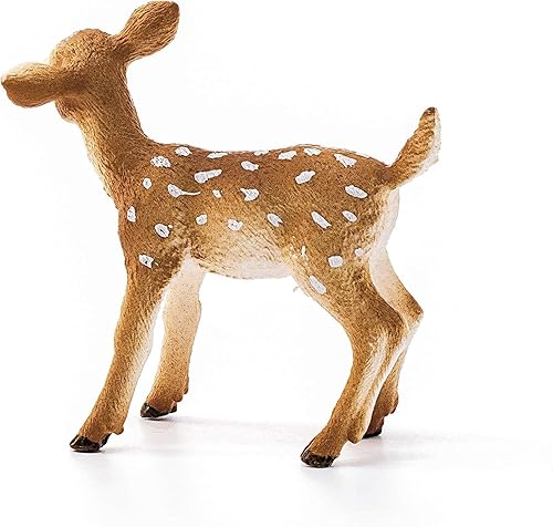 Miniatura 9 de Schleich Wild Life - Figura realista de leonado de cola blanca, auténtico y altamente detallado, duradero para la educación y el juego divertido
