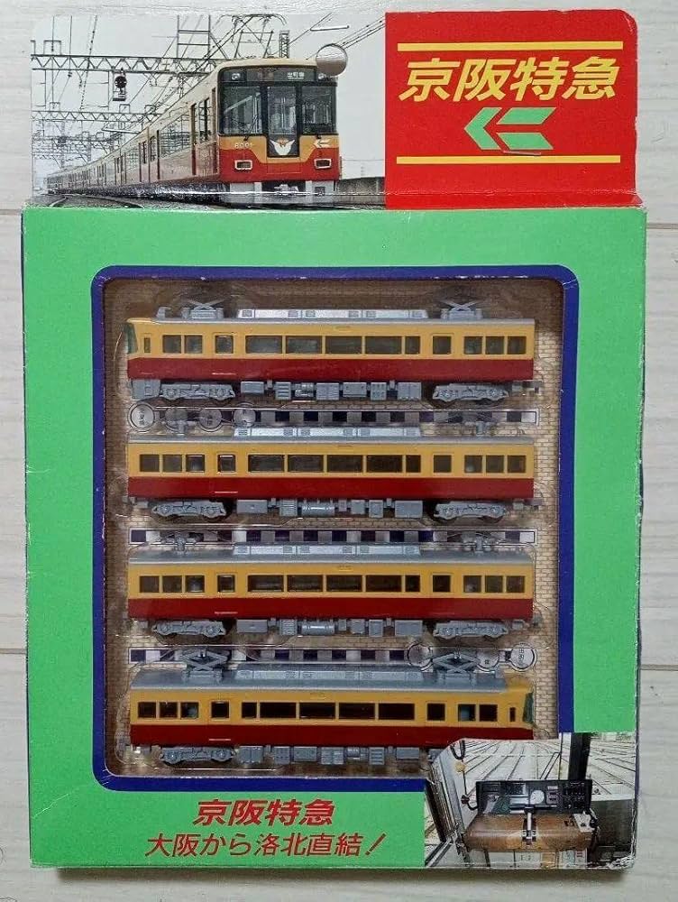 Amazon | 京阪特急 8000系 Nゲージサイズ 4両 模型セット 高橋商店