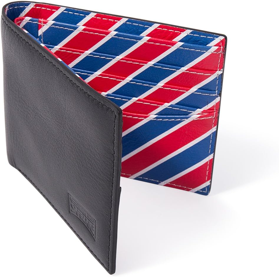 Cow Leather Men's Bifold Wallet Cards Case RFID Blocking Money Clip Passcase