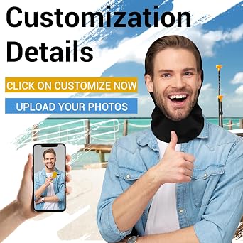 Personalised Masks Faces Photo, Personalized Printed Photo Headgear Mask, Halloween Mask, Suitable for Queueing and Themed Events