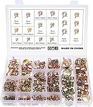 260 Pcs Spring Hose Clamps 12 Sizes 6-25mm Spring Hose Clamps Fuel Hose Clamps