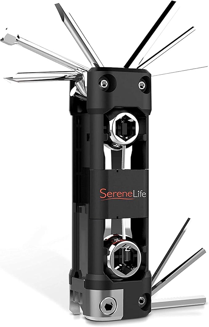 Universal Bicycle Multi Tool Kit 14 Piece Portable Steel Tools