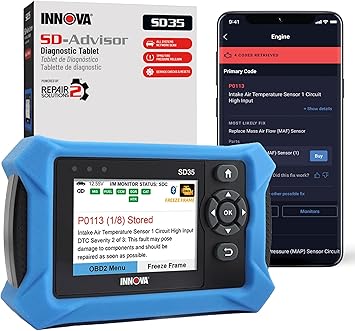 Innova SD35 OBD2 Scanner – ABS, SRS, TPMS & Check