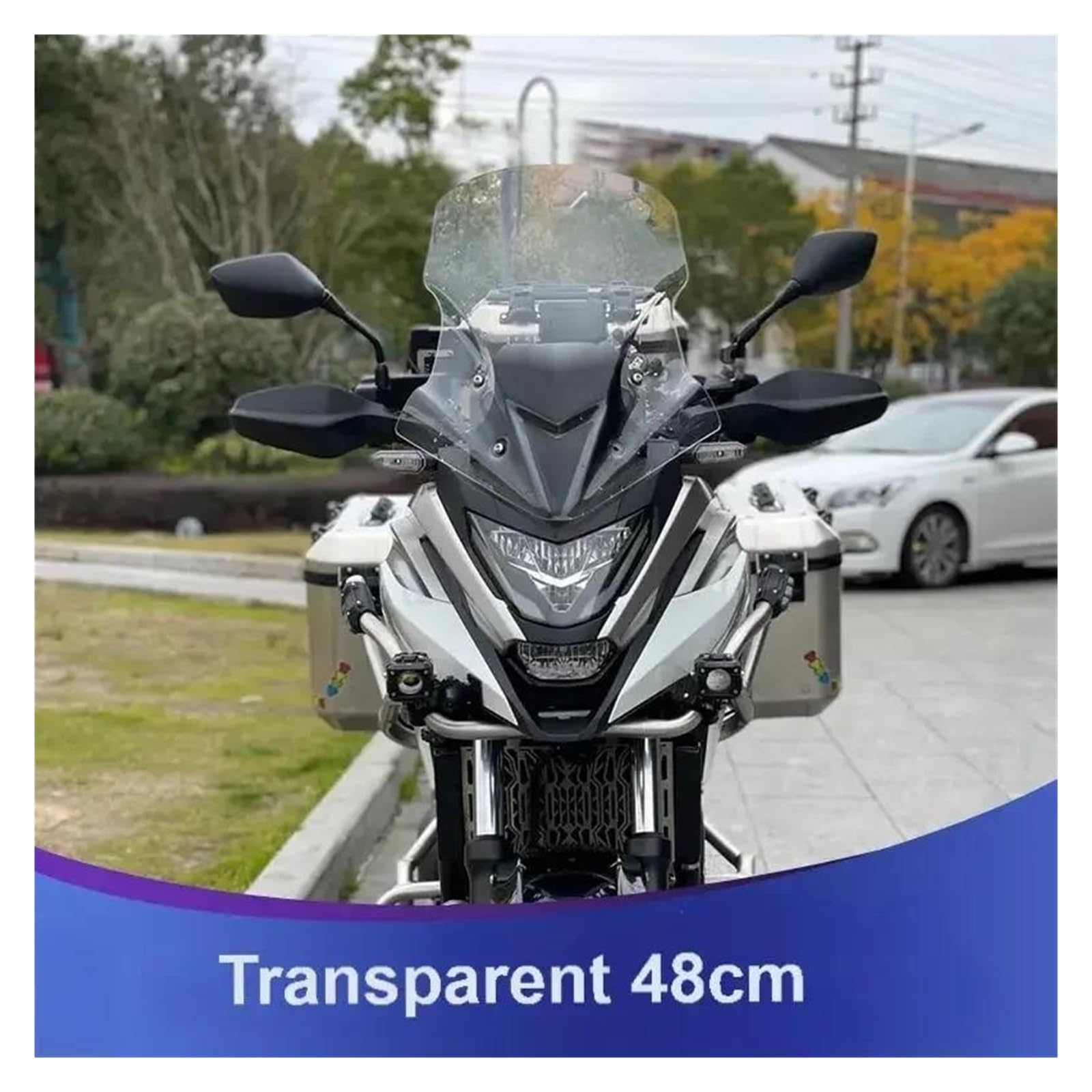 Amazon.com: QNARHGYD Motorcycle Windshield for Honda NC750X NC