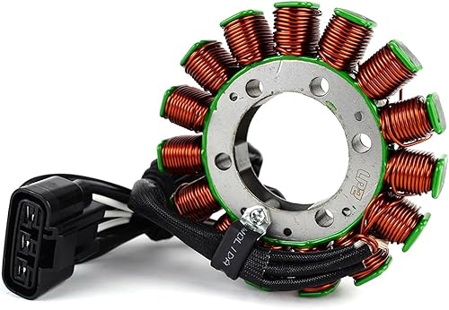 Miniatura 2 de Bobina de estator de motocicleta compatible con Kawasaki KLZ1000 KLZ 1000 Versys 1000 2015-2020 21003-0155 Generador Bobina Magneto