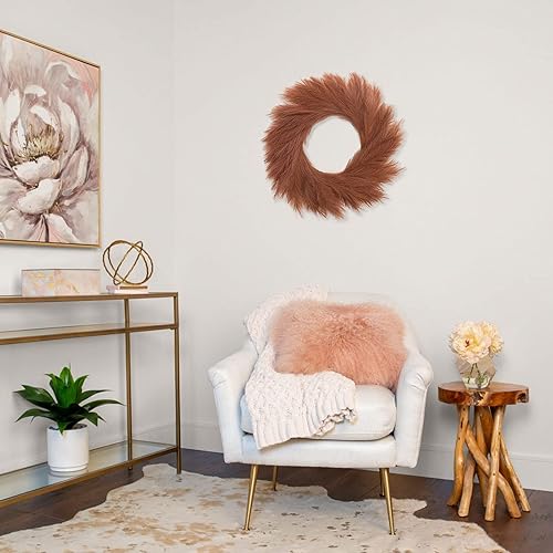 Miniatura 7 de Hierba sintética de pampas, ramo de pompas artificiales de estilo bohemio, hierba de pampa falsa para jarrón de suelo, decoración de hierba de las