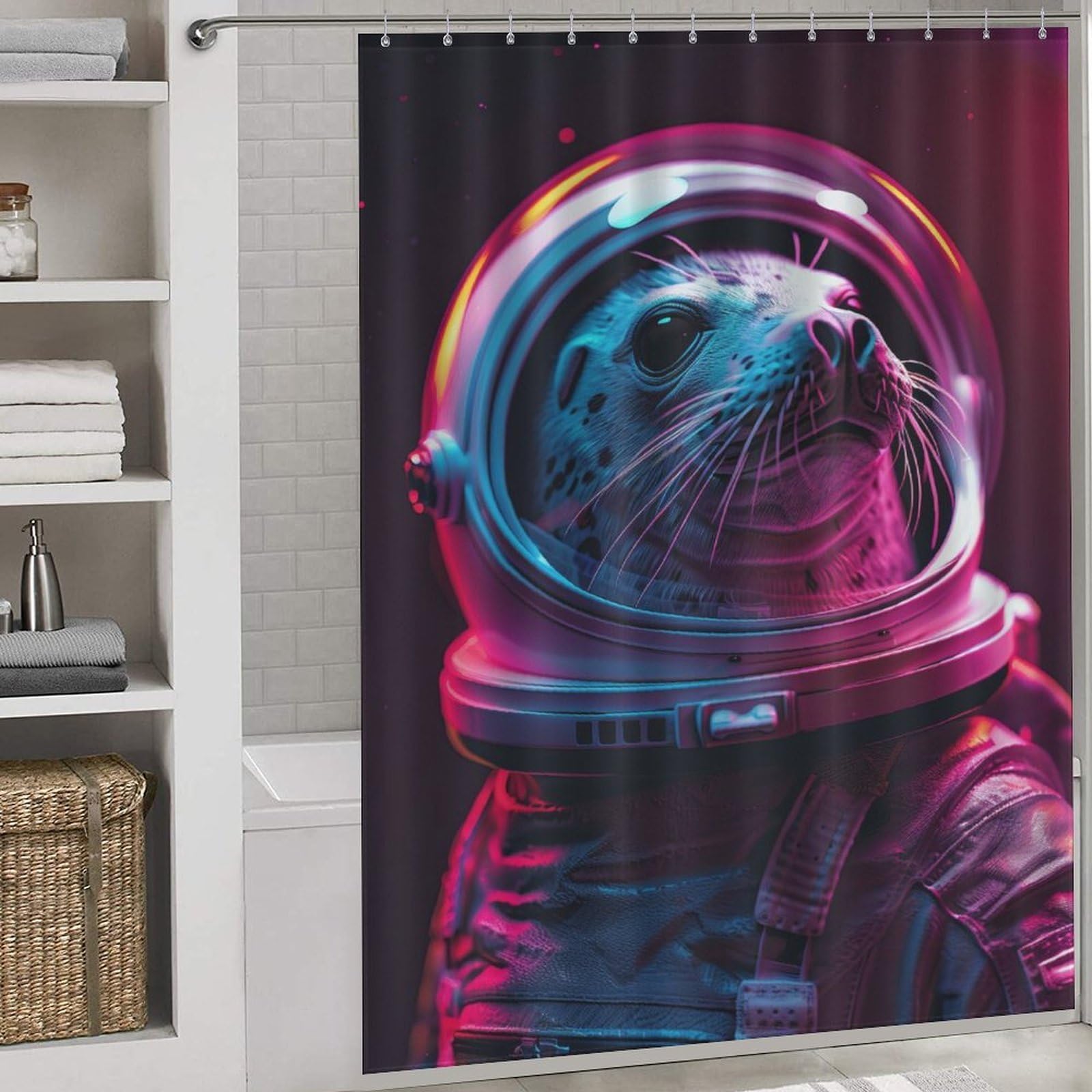 Rideau de douche moderne chic et élégant pour la maison