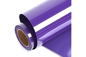 FUNKAKA Purple Heat Transfer Vinyl: Elevate Your Designs with Glossy Radiance