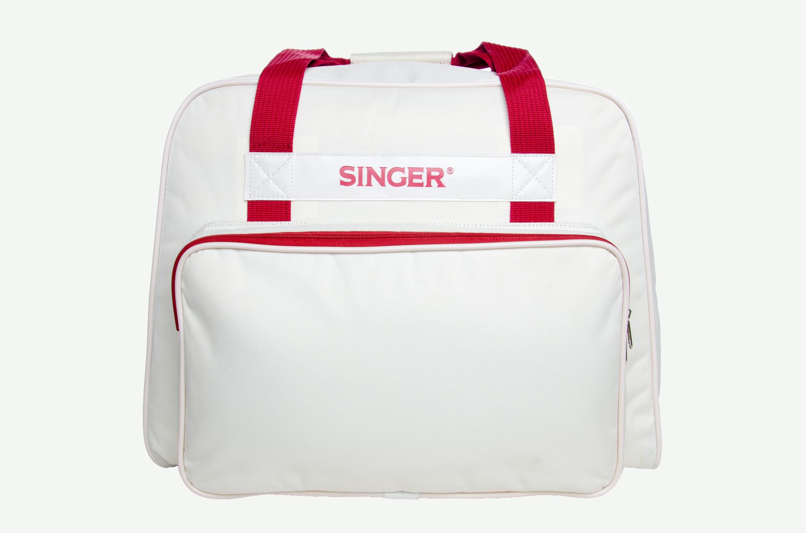 Singer Machine à coudre Heavy Duty 4432 avec sac pour machine et pied surjet CUCIREONLINE en métal gris
