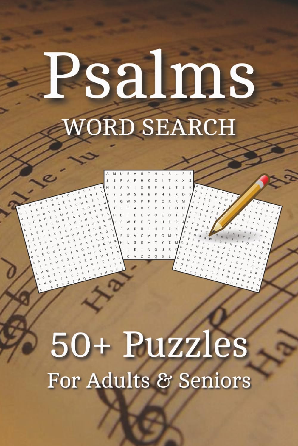 Psalms Word Search Puzzle Book: Word Searches with Easy to Read Print about Praise, Worship, Wisdom, and More | 6x9 inches, 110 pages | 50+ Puzzles ... Gift for Vacations, Holidays and Relaxing