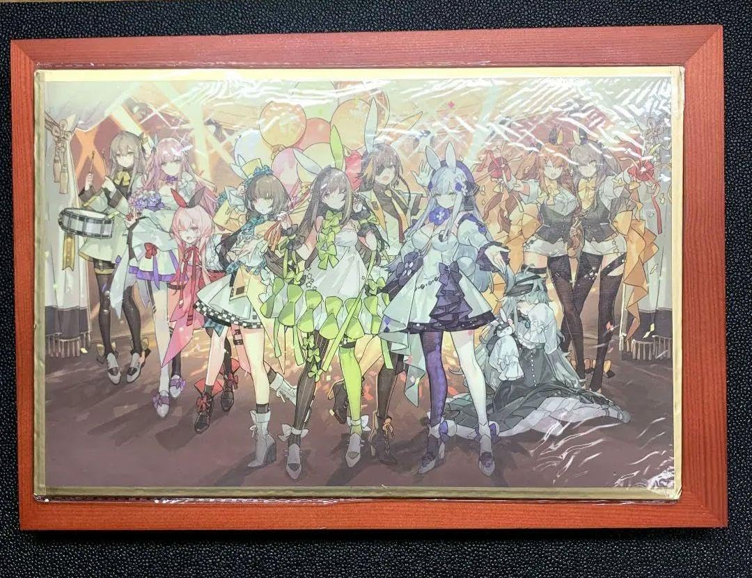 Amazon.co.jp: 最終げ ドールズフロントライン カーニバル 色紙 フレー