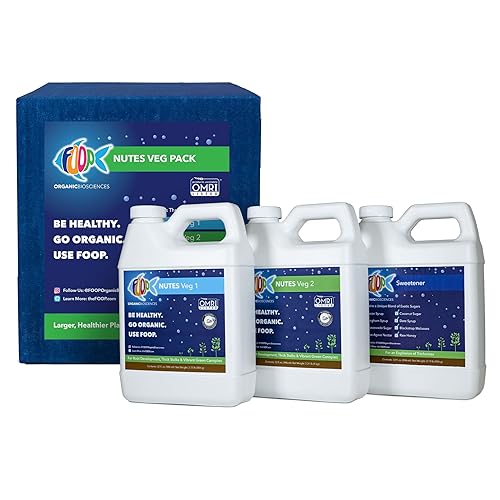 Miniatura 8 de FOOP Nutes Veg & Bloom - Paquete de inicio + FOOP Mist nutrientes orgánicos + fertilizante foliar consigue cogollos apretados, terpenos