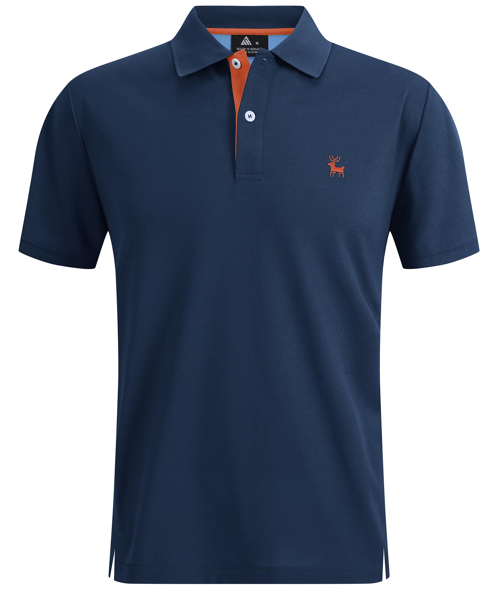 ZITY Poloshirt Herren Kurzarm Atmungsaktiv Golf Tennis T-Shirt Business Polohemd für Freizeit