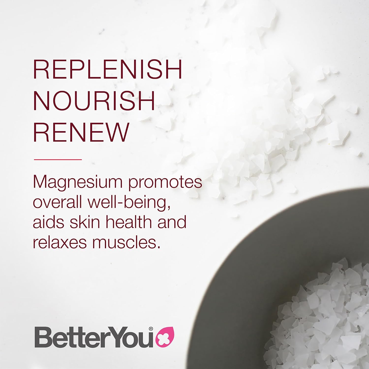 BetterYou Magnesium Plus Calcium Body Lotion - Body Cream With Magnesium And Calcium - Topical Cream For Bone Support - Dry Skin Lotion - 6.08 oz