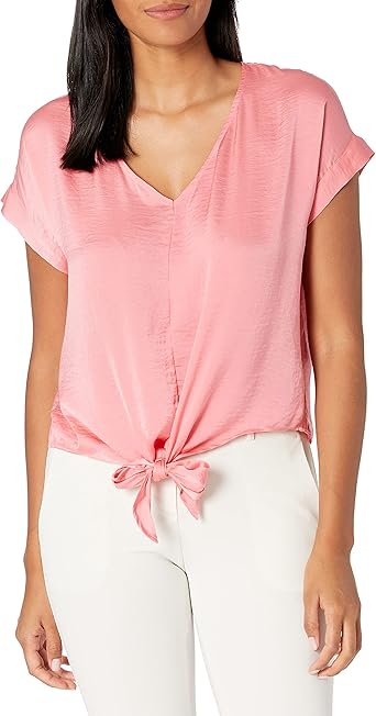 トップス zoe tie tops トップス ZOE tie tops gold Gold Luminous Metallic Tie top
