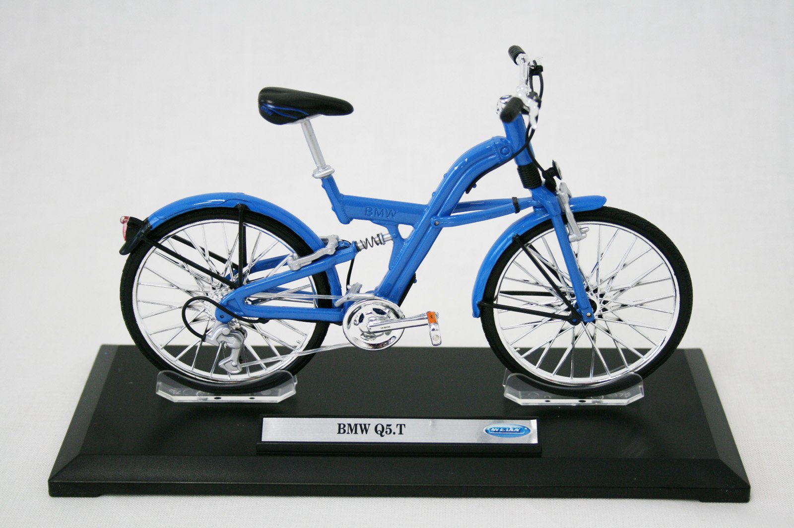 Welly BMW Q.5 T Fahrradmodell blau Maßstab 1:10 zum Spielen oder Sammeln Spielzeug