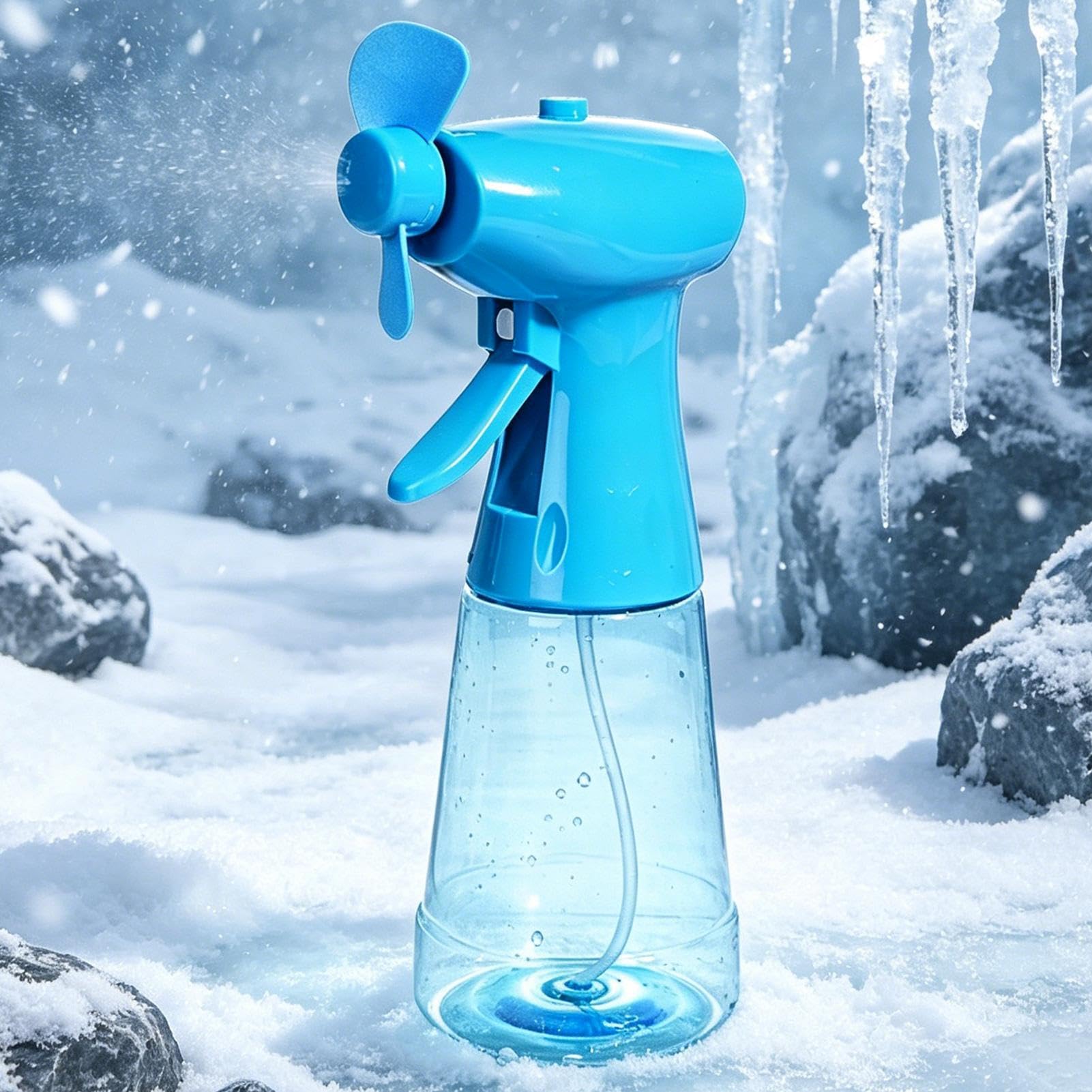 Water Spray Fan - Small Water Misting Fan | Mini Desk Cooler