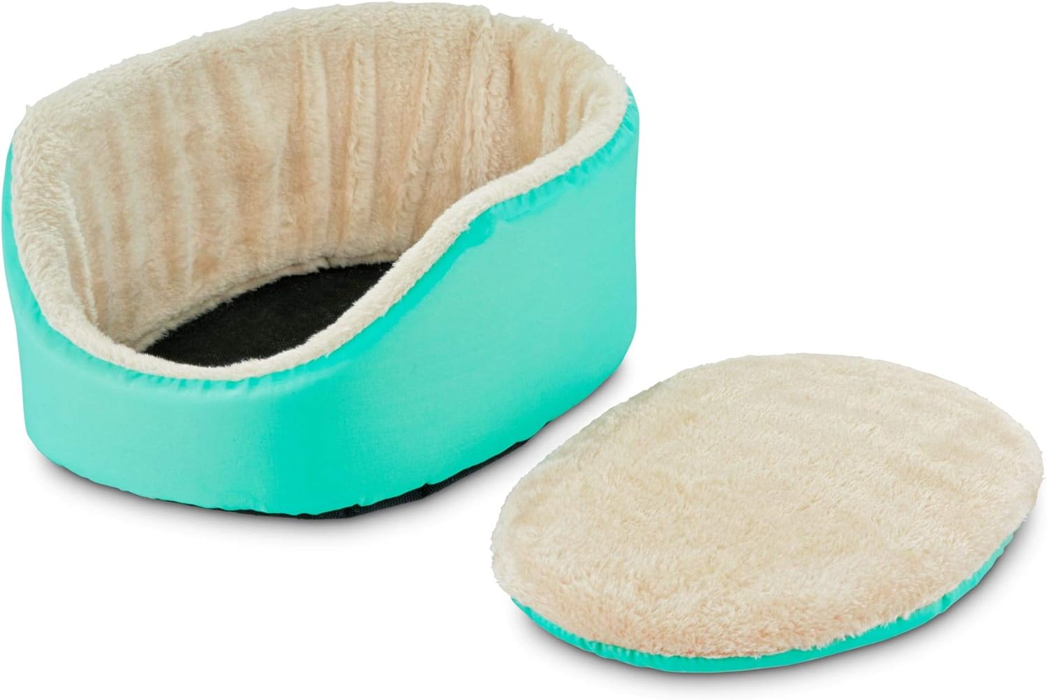 Petco Brand - You & Me Aqua Small Animal Cuddler Bed, Blue : Pet Supplies